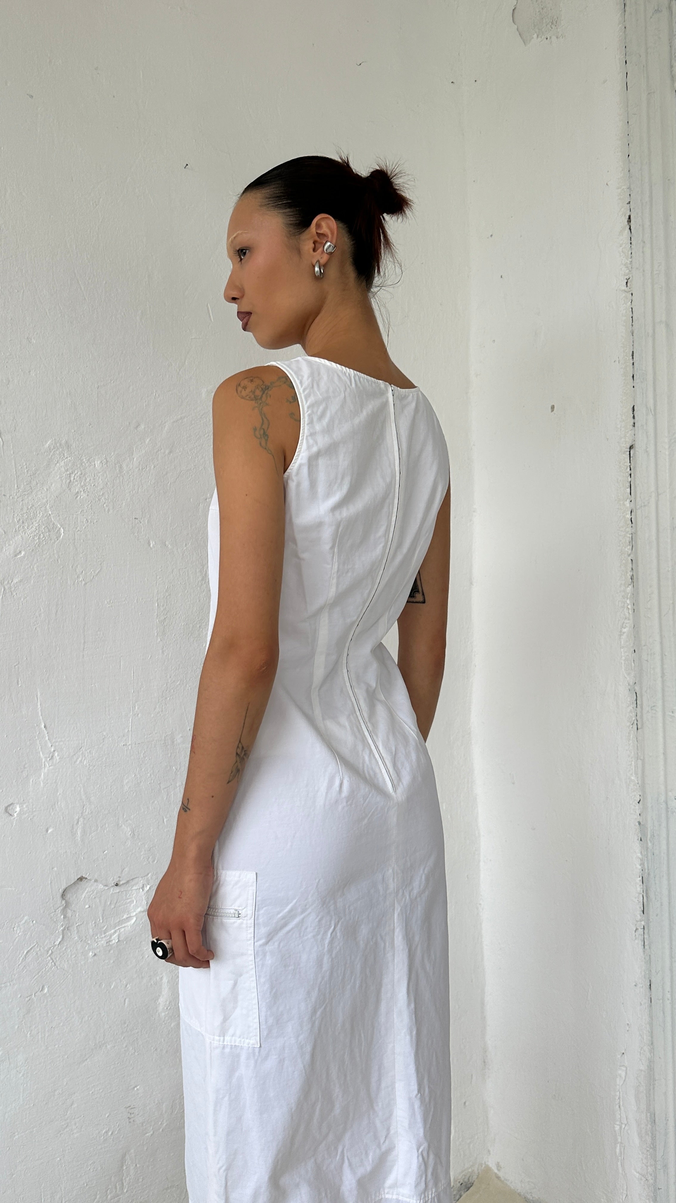 294 / sleeveless maxi dress