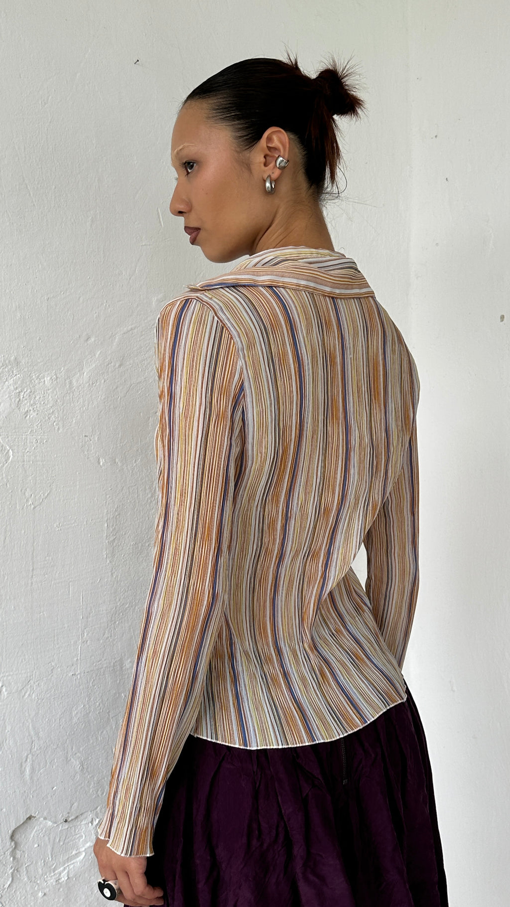319 / pleated shirt