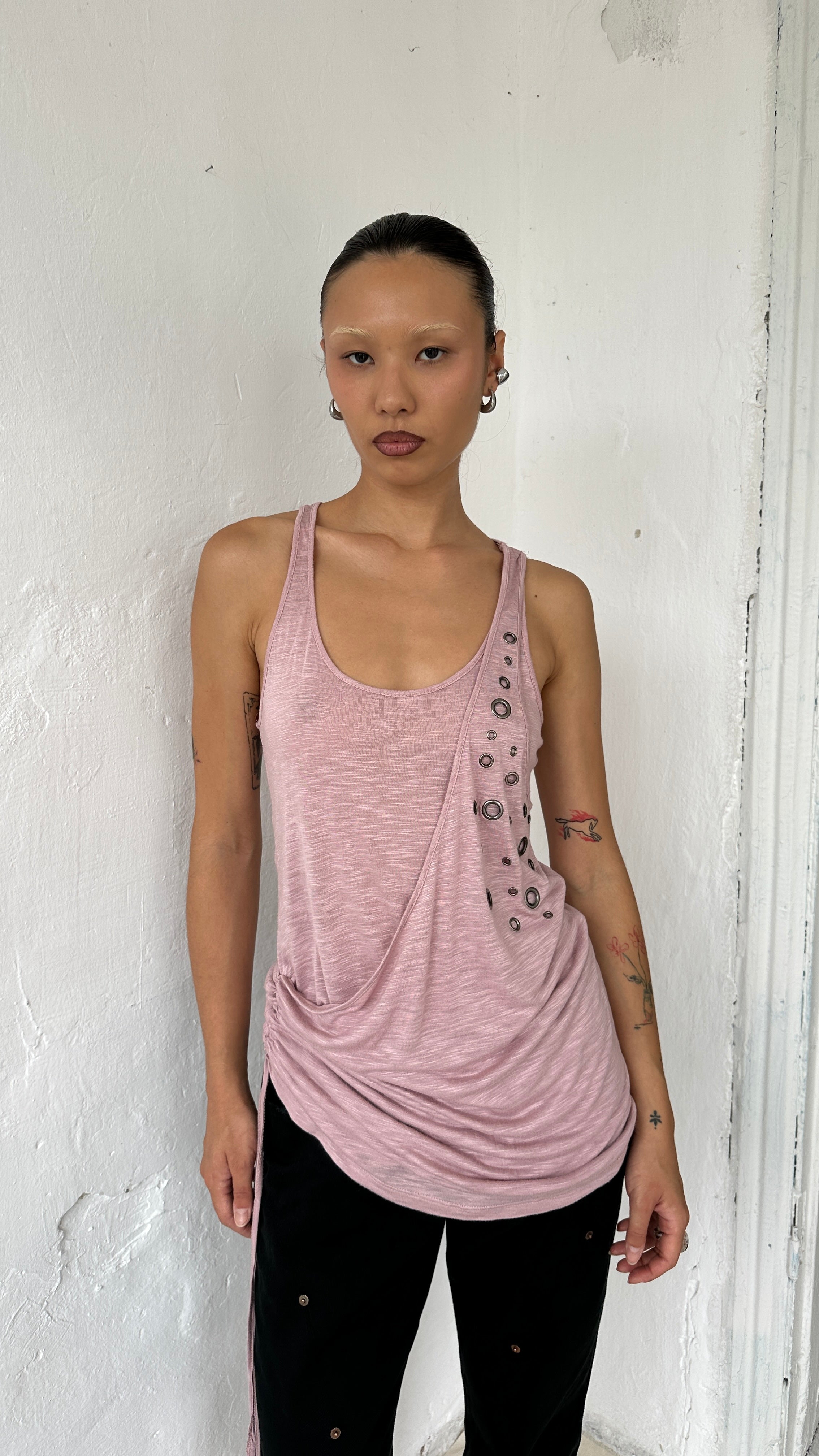 320 / draped tank top