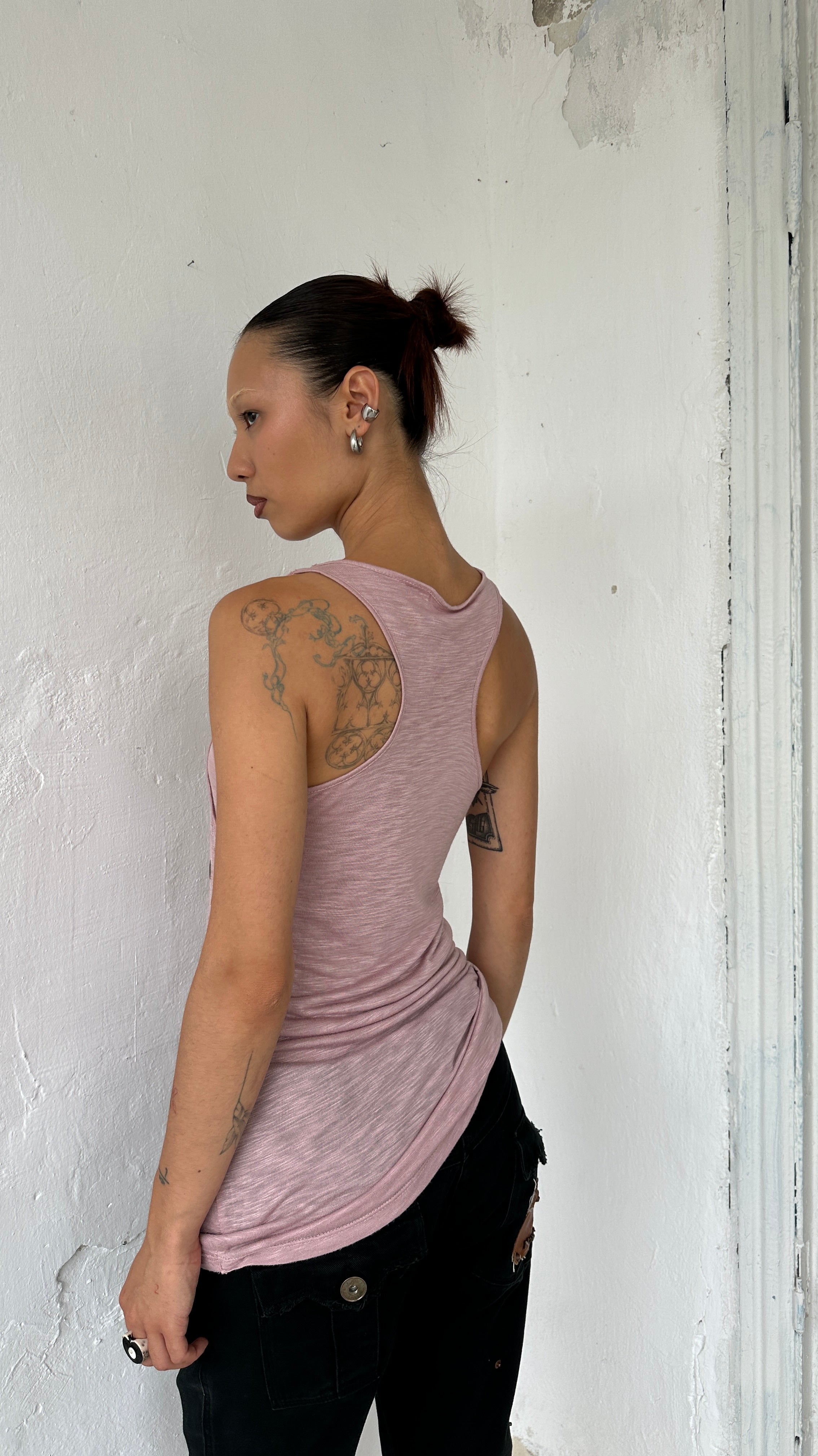 320 / draped tank top