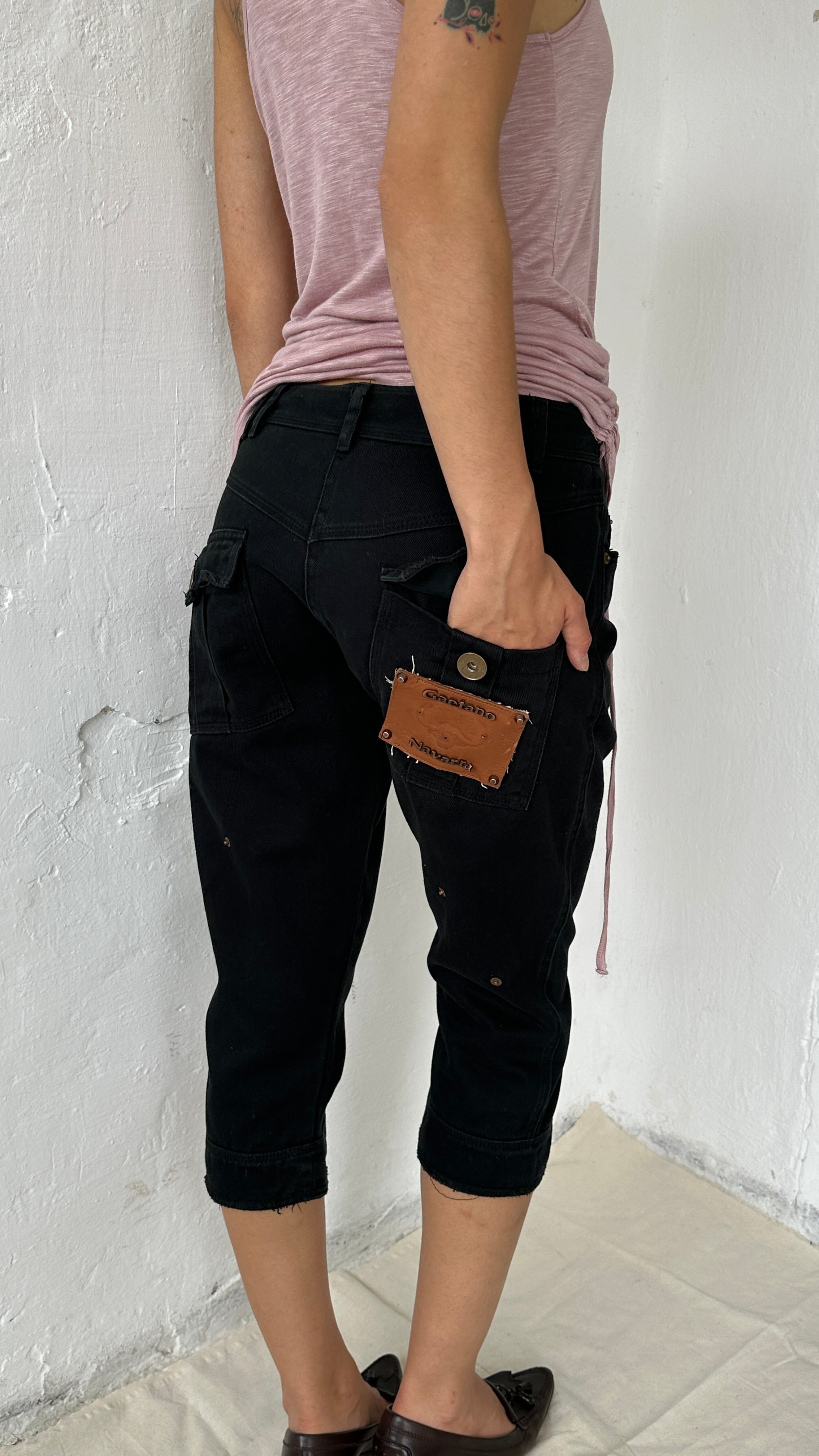 314 / GAETANO NAVARRA capri jeans