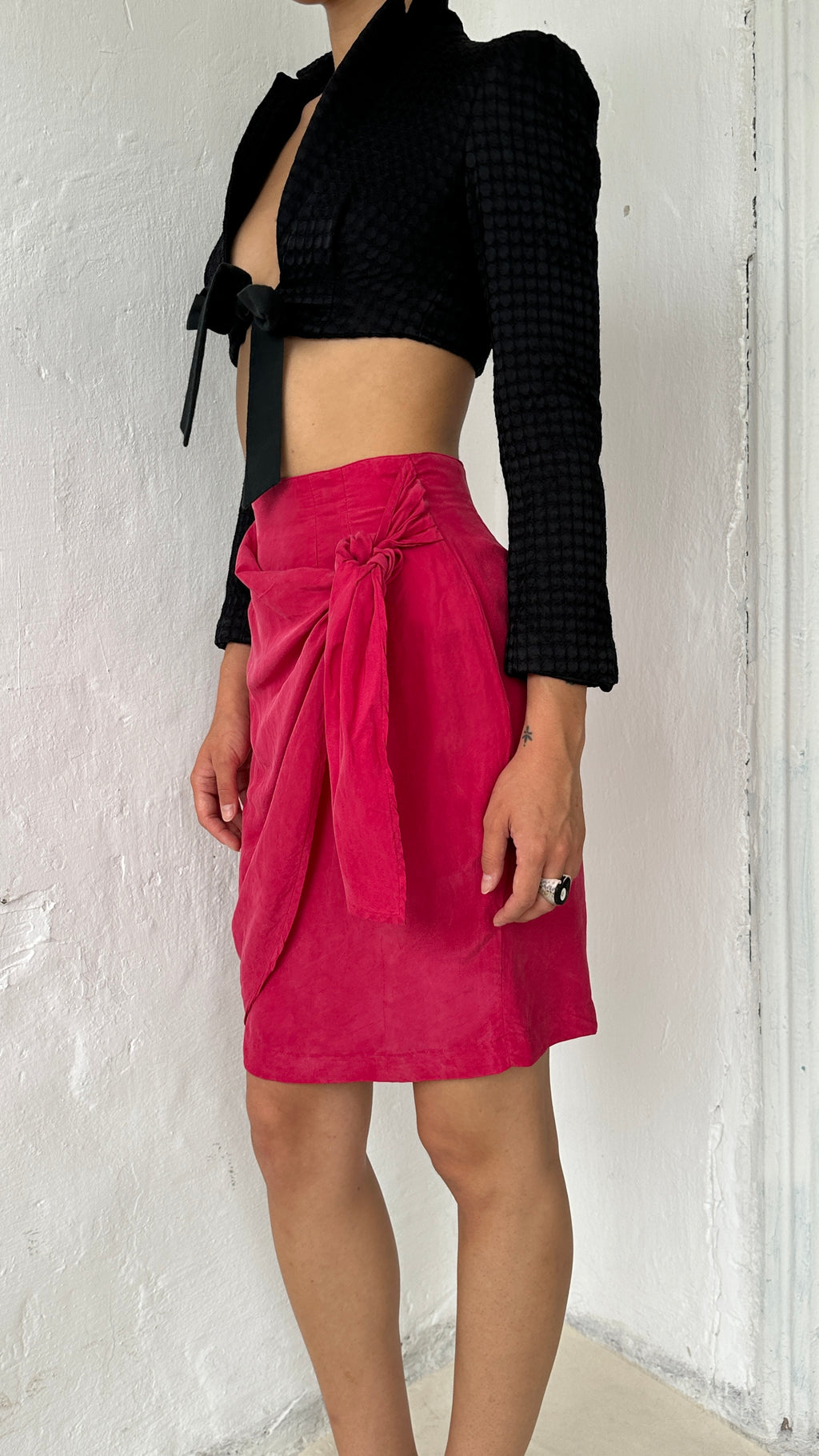 238 / silk skirt