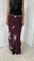 308 / maxi ruffle skirt
