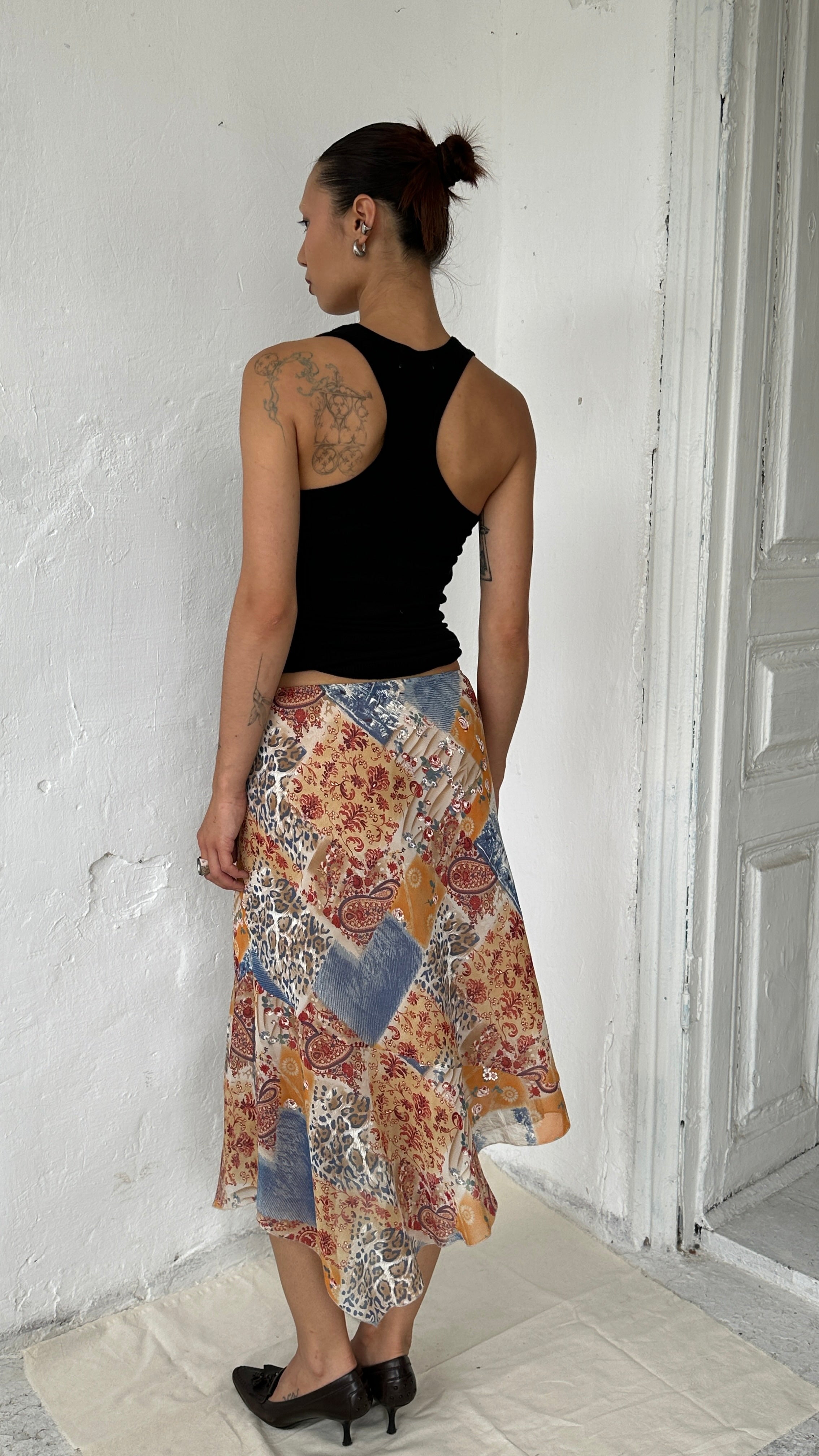 307 / asymmetrical skirt