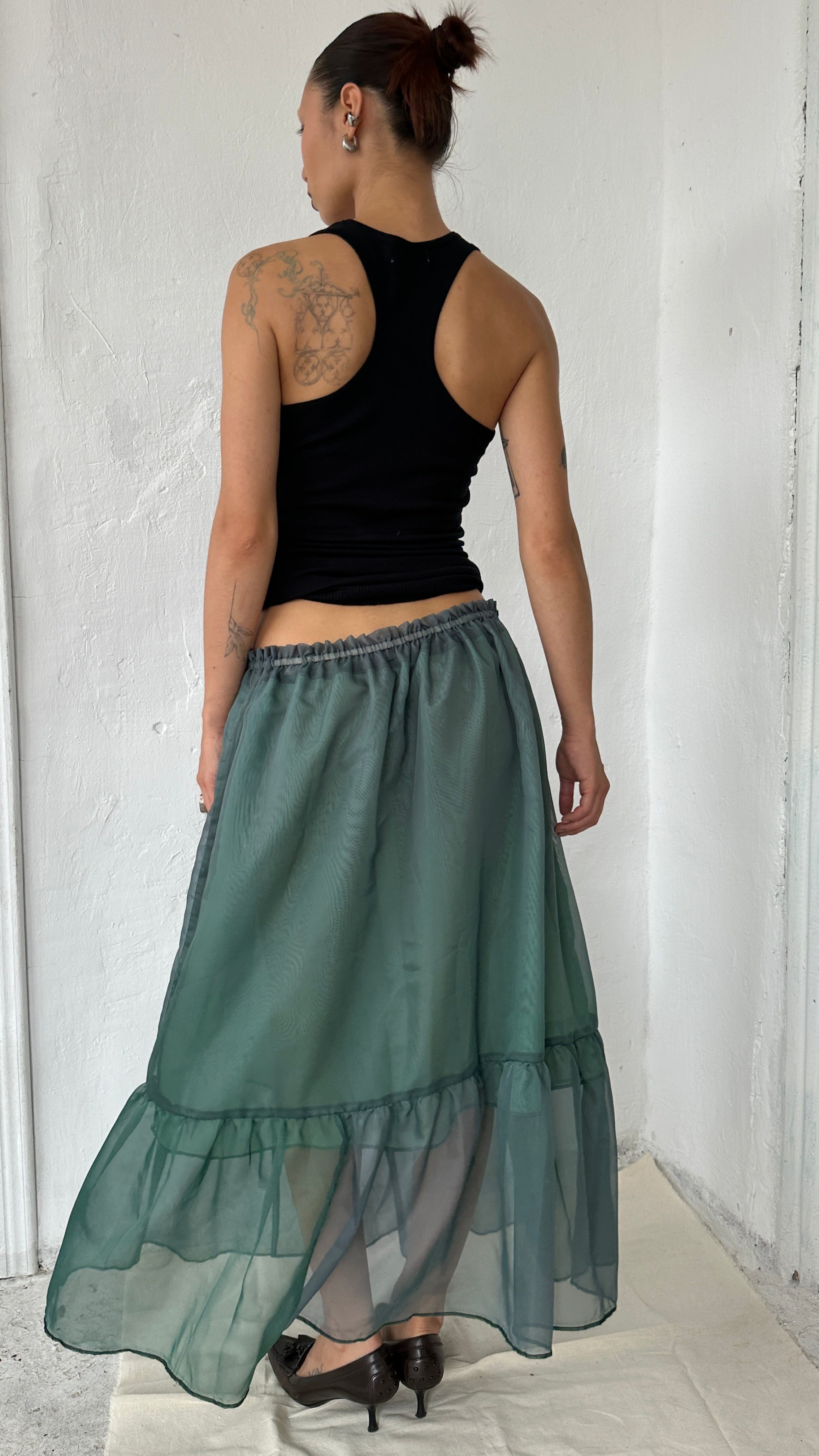 306 / handmade chiffon skirt