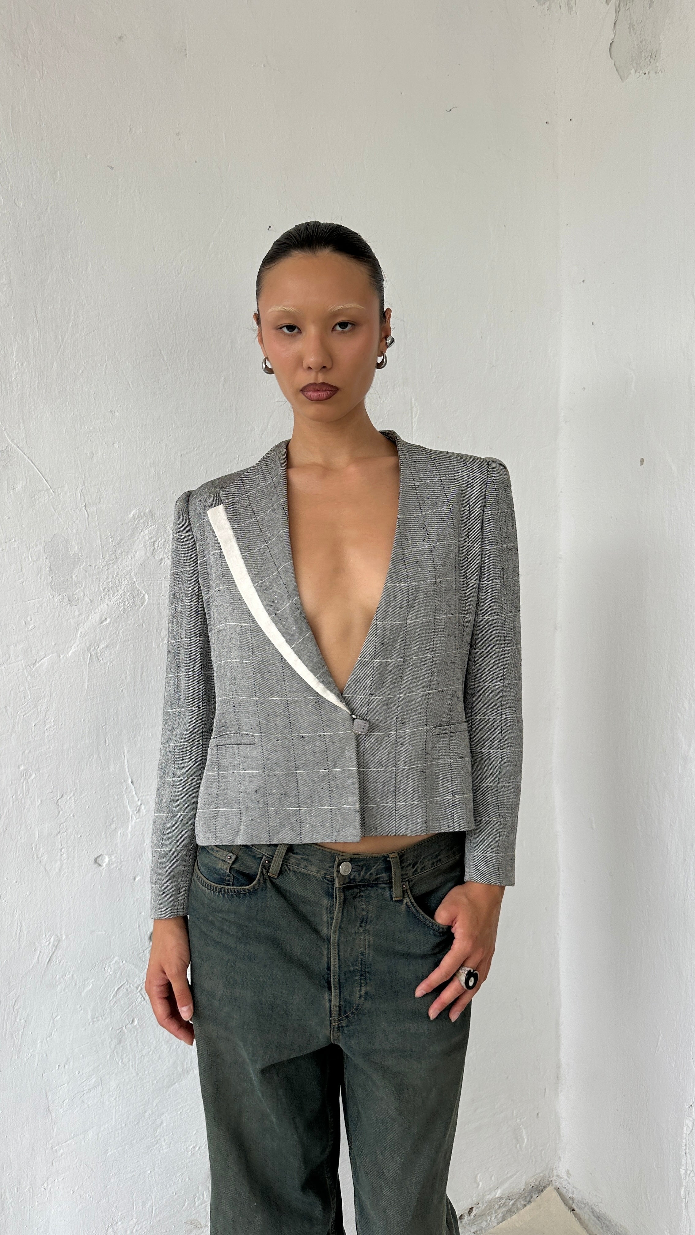 226 / cropped blazer