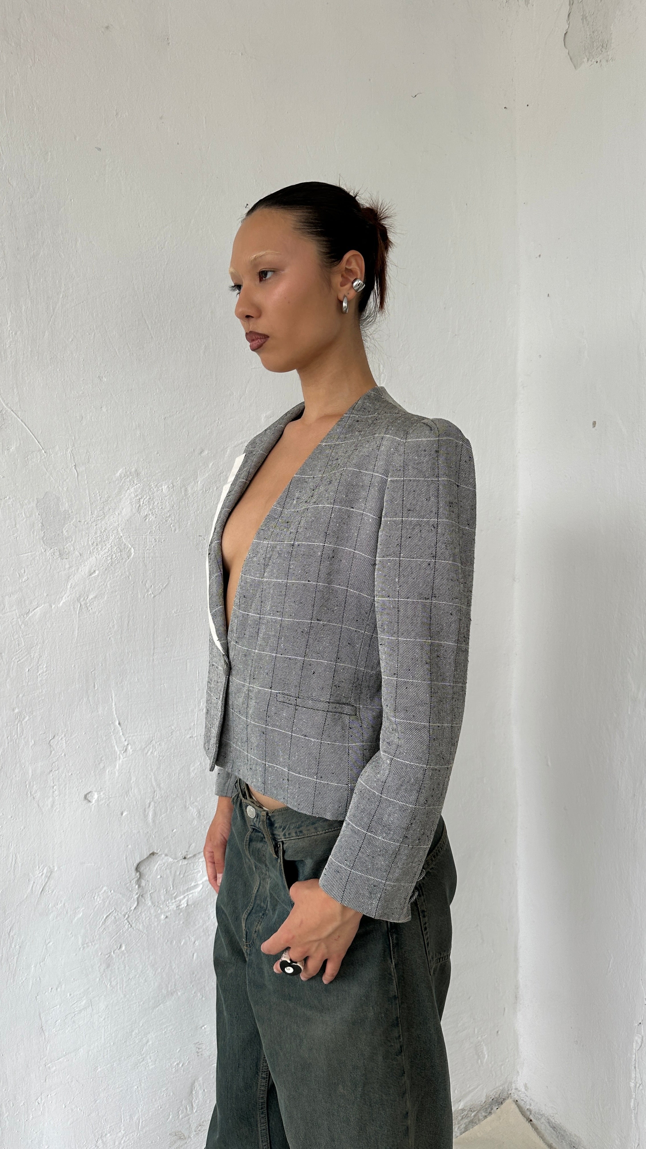226 / cropped blazer
