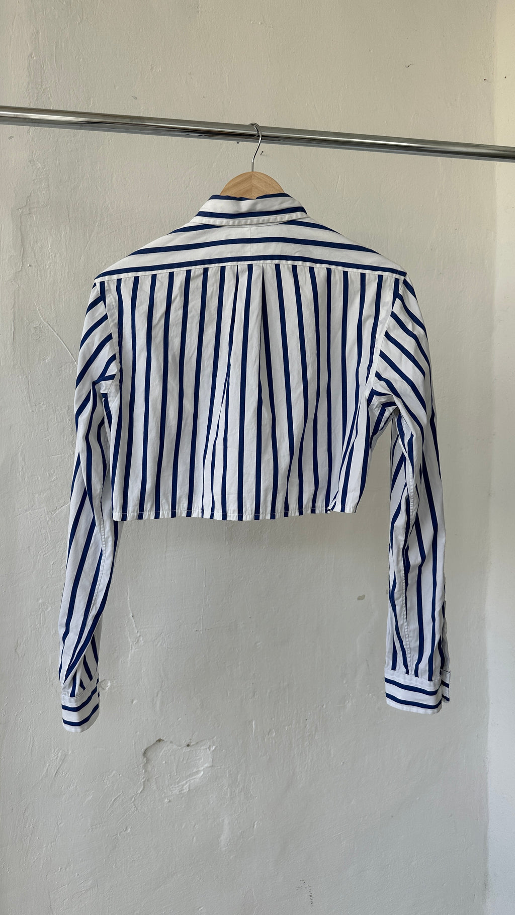 328 / cropped RALPH LAUREN shirt