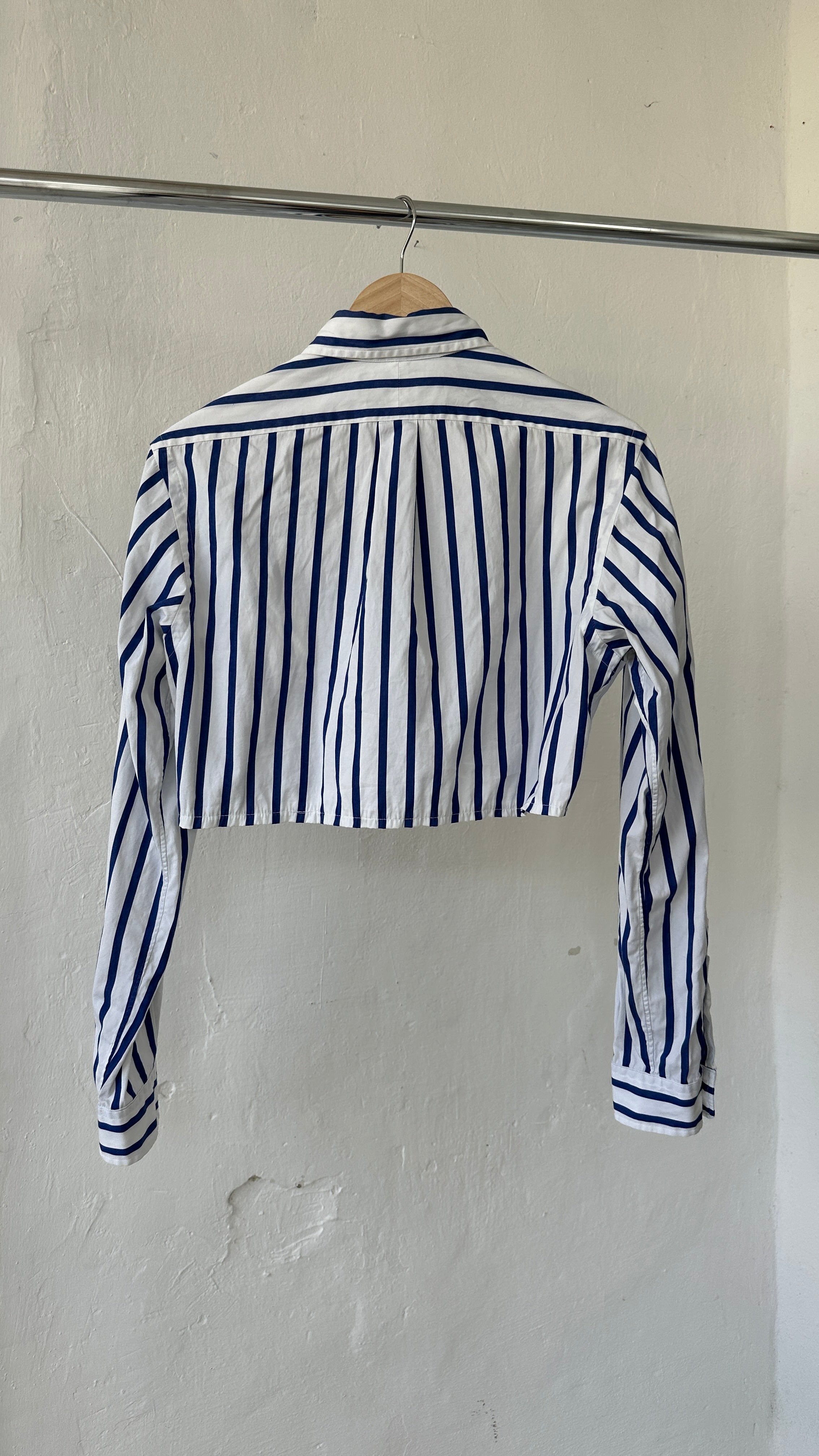 328 / cropped RALPH LAUREN shirt
